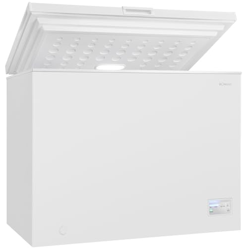 Bomann® Gefriertruhe 198L | Tiefkühltruhe 4 Sterne-Kennzeichnung | leise | Gefriertruhe groß | Temperaturbereich: ≤ -18°C | Kühltruhe mit herausnehmbarem Korb | große Gefriertruhe | GT 7356