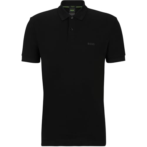 BOSS Herren Pio 1 Polo, Black1, L EU