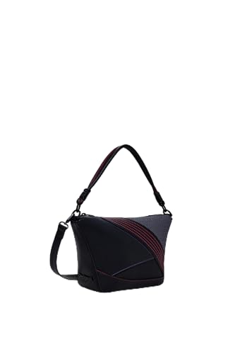 Desigual Damen 25SAXPC6 Bag_Reprise Habana, Material FINISHES