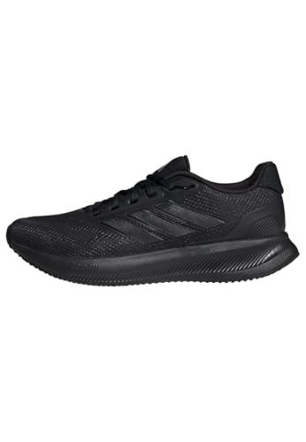 adidas Herren Runfalcon 5 Running Shoes, Core Black/Core Black/Core Black, 44 EU