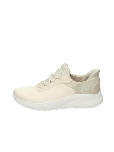 Skechers Damen Bobs Squad Chaos In Color Slip-InTurnschuhe, Off White Mesh, 39 EU