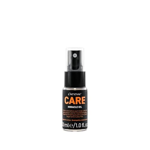 Cheyenne Care Miracle Oil 30ml – Tattoo Aftercare Öl mit Süßmandelöl & Bisabolol – Beruhigende & Feuchtigkeitsspendende Tattoo Pflege – Antibakteriell Nachsorge Pflegeöl mit Pumpdispenser