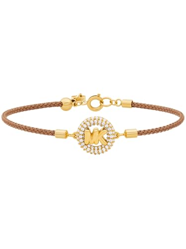 Michael Kors MKJ8622710 Damen Armband Messing Gold weiß Zirkonia 22 cm