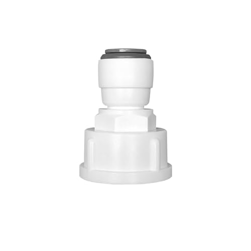 Qrity 1 Stück Wasser Schnellkupplung Fitting, 3/8
