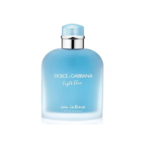 DOLCE & GABBANA, Light Blue Pour Homme Eau Intense, Eau de Parfum, Herrenduft, 200 ml