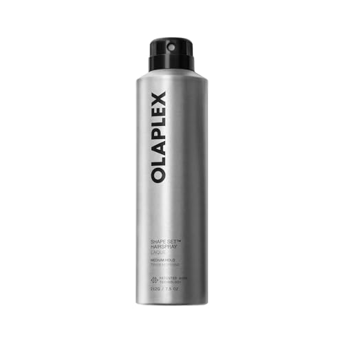 OLAPLEX Shape Set™ Haarspray, mittlerer Halt, flexibler Halt, schwerelos