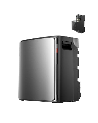 ECOFLOW STREAM Ultra X 3,84kWh, 0%VAT Balkonkraftwerk mit Speicher 4 MPPT 2800W Solareingang 2300W Dual AC-Anschlüsse, All-in-One Stromspeicher mit Wechselrichter 23kWh Kapazität 6000 Zyklen,Plug&Play