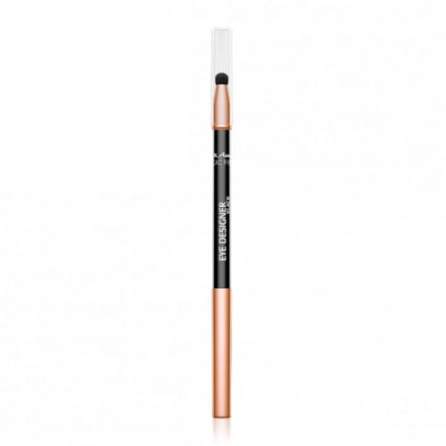 M. Asam MAGIC FINISH EYE DESIGNER Black (0,28 g) – wasserfester Eyeliner für ein langanhaltendes & farbintensives Ergebnis mit integriertem Schwämmchen für einfaches Verblenden, Augen Make-up