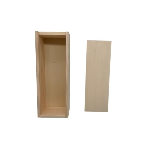 Taufkerzenkiste aus Holz (26 x 8,5 x 8,5 cm)