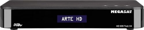 Megasat HD 935 Twin V4 – Twin-Sat-Receiver, PVR, Bluetooth – Schwarz