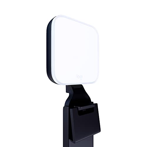 Logitech Litra Glow Premium LED Streaming-Licht mit TrueSoft