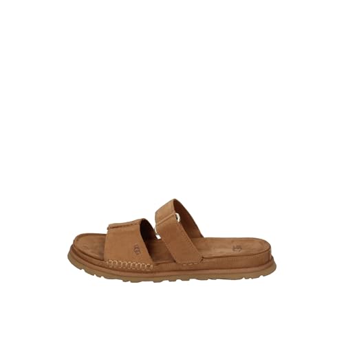 UGG Damen W GOLDENGAZE SLIDE Plattform, Kastanie, 37 EU
