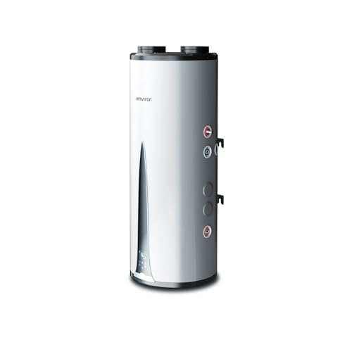 ENVIRON- AquaBoost A+ Brauchwasserwärmepumpe 100l | Wärmepumpe Warmwasser Brauchwasser Trinkwasser (100 Liter)