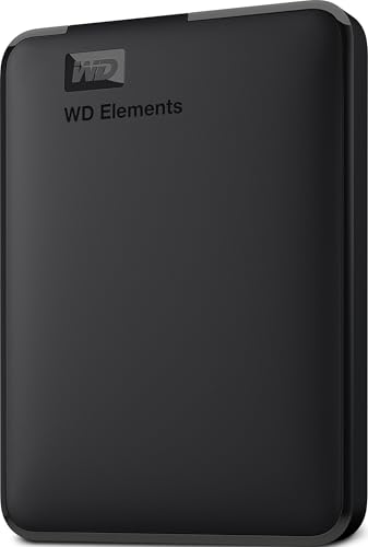 WD Elements Portable externe Festplatte 6 TB (mobiler Speicher, USB 3.0-Schnittstelle, Plug-and-Play, für Windows formatiert) Schwarz