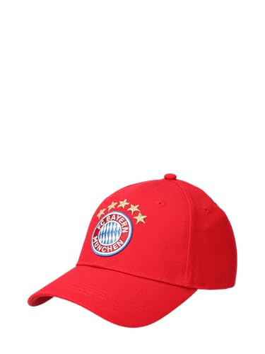 FC Bayern München Baseballcap I Baseballkappe I Kinder I Logo I Rot
