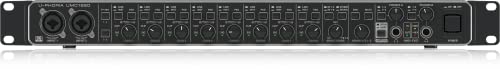 Behringer UMC1820 Audiophiles 18x20, 24-Bit/96 kHz USB Audio/MIDI Interface mit Midas Mikrofonvorverstärkern