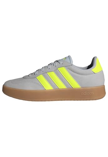 adidas Damen BARREDA Shoes Schuhe, Halo Blue/Lucid Lemon/Gum, 40 2/3 EU