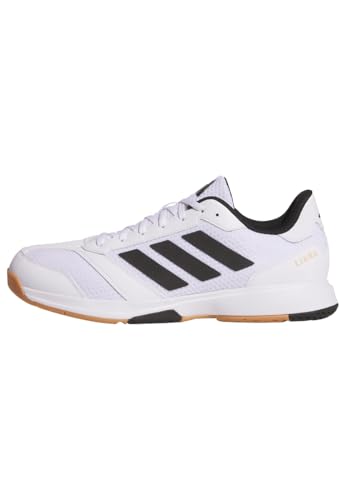 adidas Herren Ligra 8 Mens Indoor Shoes, Cloud White/Core Black/Cloud White, 44 EU