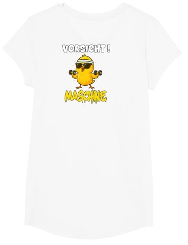 Lustiger Gym Spruch - Witziges Küken mit Hantel, Lauch T-Shirt