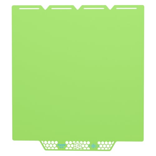 BIQU CryoGrip Pro Glacier-Green Panda Build Plate, Double Sided Spring Steel Sheet for Snap-maker U1 3D Printers, Upgrade Build Plate, Firm Adhesion, 276x304.5mm