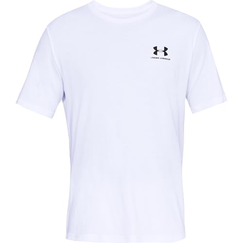 Under Armour Herren Sportstyle Left Chest, komfortables T-Shirt für Männer mit Logo auf der linken Brust, Sportshirt mit loser Passform