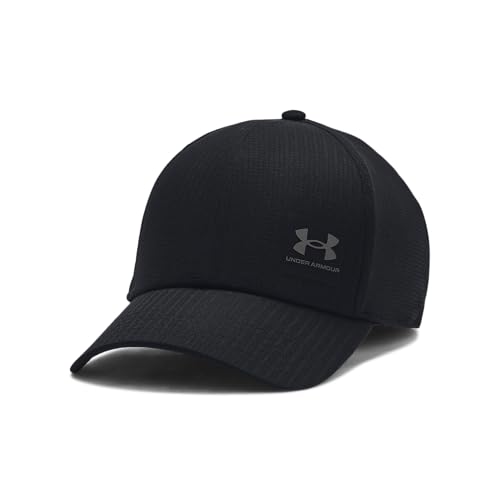 Under Armour Herren M Iso-chill Armourvent Adj, atmungsaktive Kappe aus Stretchgewebe, verstellbare Sport Cap mit Iso-Chill-Schweißband