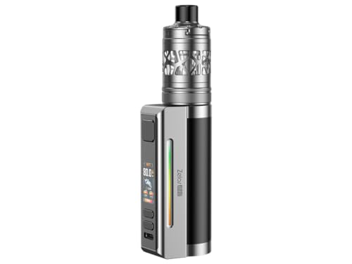 Aspire - Zelos M80 E-Zigaretten Set (enthält kein Nikotin) (Schwarz Silber)