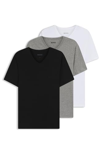BOSS Hugo Herren T-Shirt Vn 3p Co T-Shirt, Assorted-pre-Pack,M