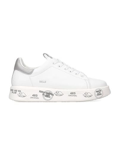 PREMIATA - Damen-Sneaker Belle VAR 7447, Weiß, 39 EU