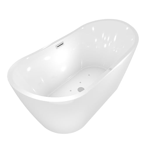 AcquaVapore freistehende Badewanne Wanne F13 180x92cm Whirlpool Luftmassage