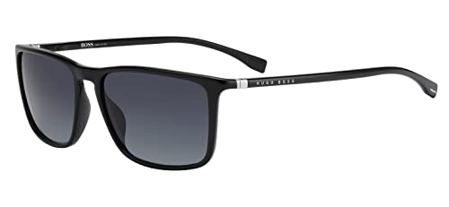 Sonnenbrillen Boss BOSS 0665/S/IT BLACK SILVER/GREY SHADED 57/16/145 Herrenbrillen