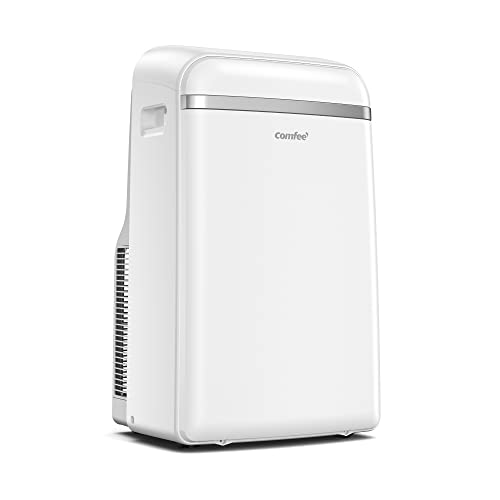 Comfee Mobiles Klimagerät Umweltfreundliches KältemittelPro, 3-in-1 Klimaanlage mit Abluftschlauch, Kühlen und Entfeuchten und Ventilieren, 10000 BTU, 2,9kW, für Räume ca. 80 m³(32 ㎡), EEK A+