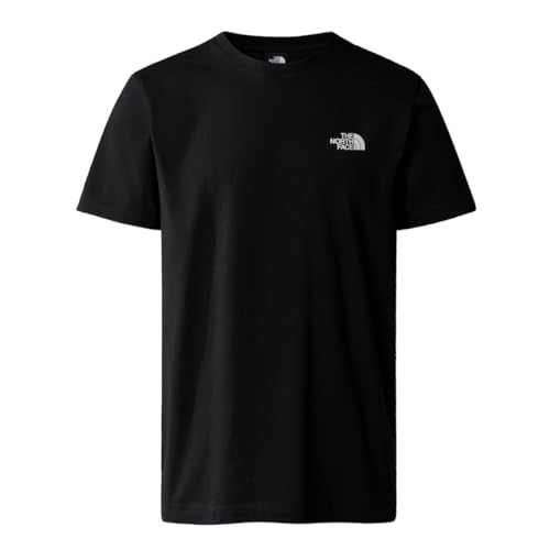 THE NORTH FACE NF0A87NGJK3 M S/S Simple Dome Tee T-Shirt Herren TNF Black Größe M