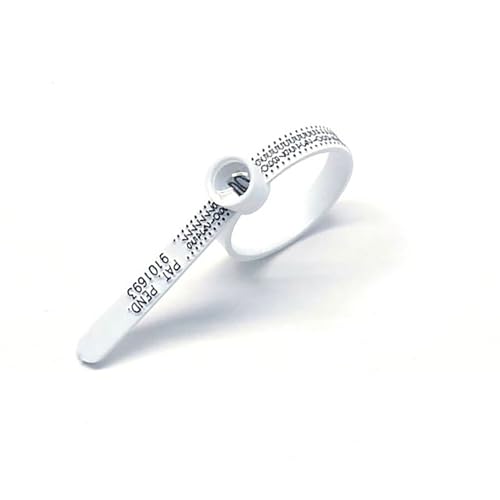 mosa & co. - Ringgrößenmesser Multisizer – Ringmaßband zur Ermittlung der Ringgröße – ideal für Trauringe, Verlobungsringe & Partnerringe – für Damen & Herren