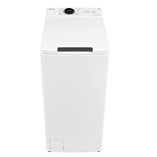 Midea MF100T70B-12A Toplader Waschmaschine 7kg / AquaStop/Starzeitvorwahl/Trommelreinigung/XL Türöffnung/Soft Opener