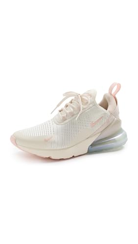 Nike Damen Air Max 270 Sneaker, Soft Pearl/Coral/Pearl White, 8