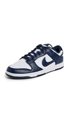 Nike HF5441-107 Dunk Low Retro Herren White/Midnight Navy-White EU 41