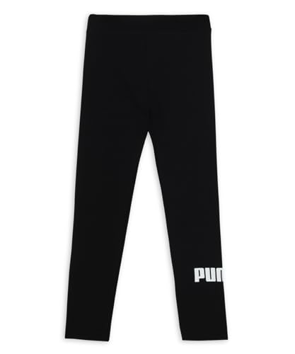 PUMA Mädchen Logo Leggings, Puma Black, 140 EU