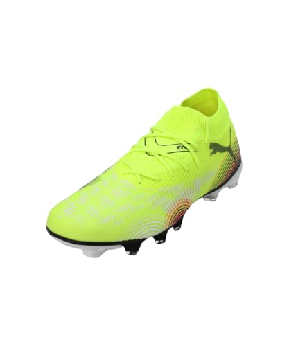 Puma Future 8 Match FG/AG, Unisex Fussballschuh, Yellow ALERT-Puma Black-Sun Struck,