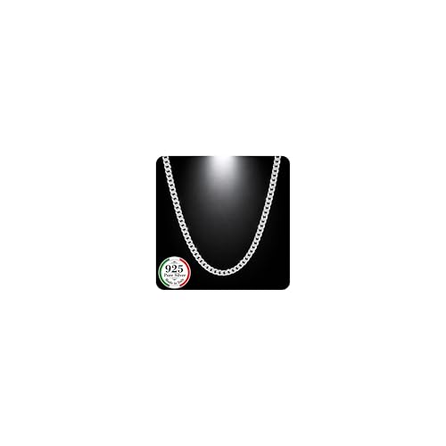 QUADRI - Kette Herren Silber | Silberkette 925 Silber - Halskette Herren