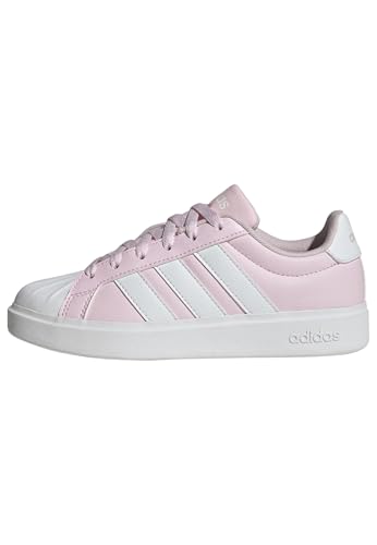 adidas Unisex Kinder STREETTALK Shoes JUNIOR, Clear pink/FTWR White/Grey Two, 38 EU