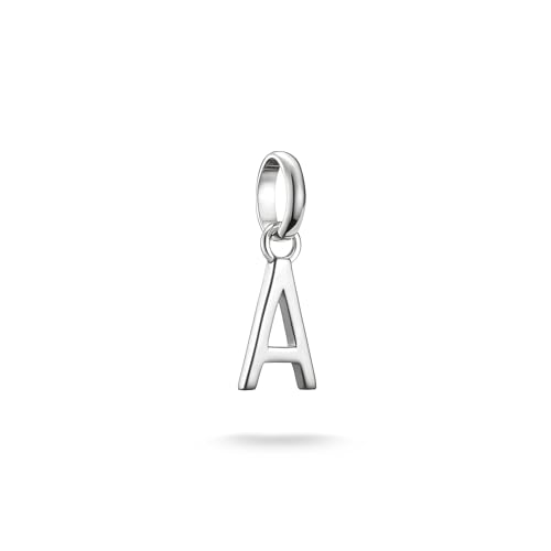 THOMAS SABO Charm-Anhänger Buchstabe A Connect Silber Recyceltes 925 Silber