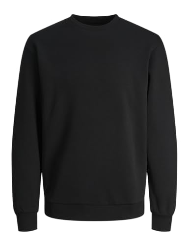 JACK & JONES Male Sweatshirt mit Rundhals Einfarbig Sweatshirt mit Rundhals