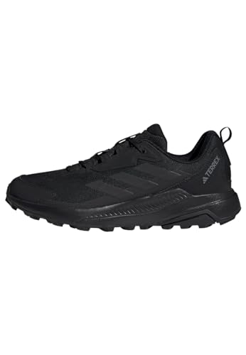 adidas Herren Terrex Anylander Hiking Shoes Wanderschuhe, Core Black/Core Black/Grey Four, 44 EU