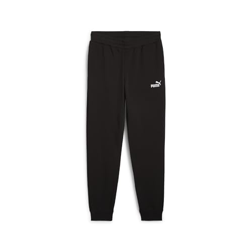 PUMA Herren ESS No. 1 Logo Sweatpants TR cl Gestrickte Hosen, PUMA Black, L
