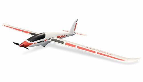 Amewi 24135 AMXPlanes Swift 2100 Motorsegler EPO PNP, Weiß-rot