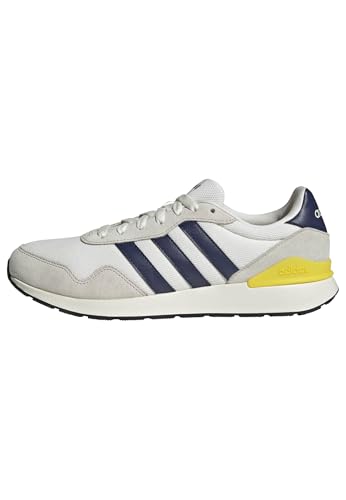 adidas Herren Run 60s 4.0 Shoes, core White/Dark Blue/Off White, 44 EU