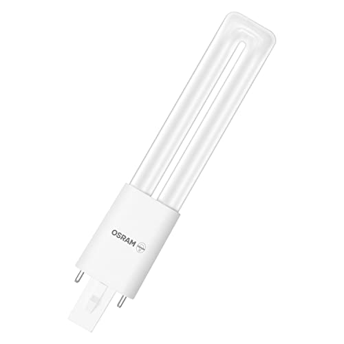OSRAM DULUX S9 LED-Lampe für G23 Sockel, 4 Watt, 550 Lumen, Kaltweiß (4000K), Ersatz für herkömmliche 9W-Dulux Leuchtmittel, 1 Stück (1er Pack)