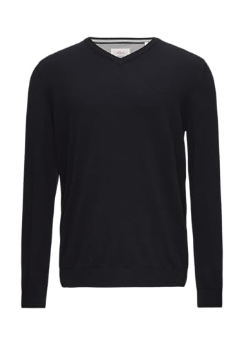 s.Oliver Herren 2143174 Pullover, 9999 schwarz, 3XL