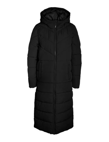 Noisy may Lange Puffer Jacke Warmer Stepp Wintermantel mit Kapuze Wattierter Blouson NMDALCON